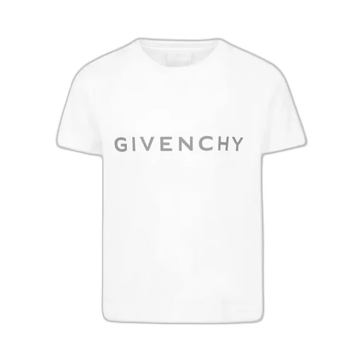 Givenchy Kids Logo-Print Crewneck T-Shirt