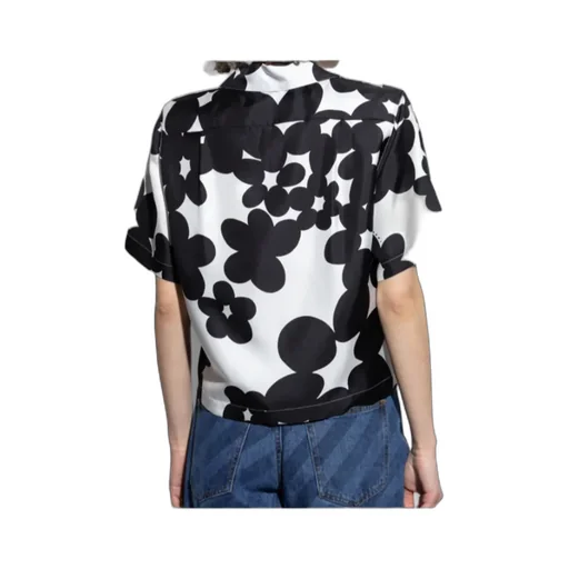 Marni Floral Printed Short-Sleeve Shirt