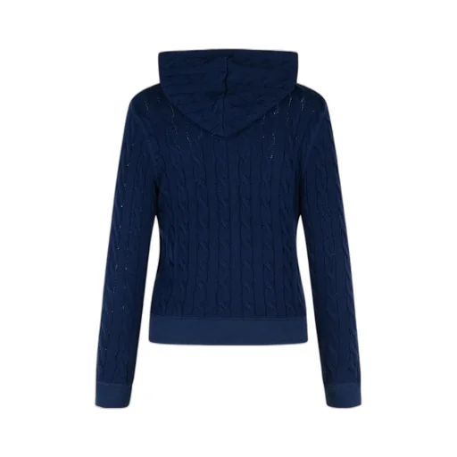 Polo Ralph Lauren Cable-Knit Full-Zip Hooded Cardigan