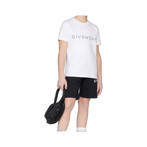 Givenchy Kids Logo-Print Crewneck T-Shirt