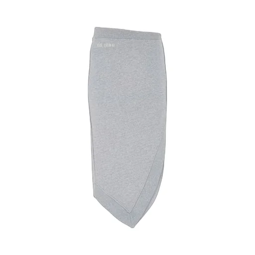 The Attico Asymmetric Midi Skirt