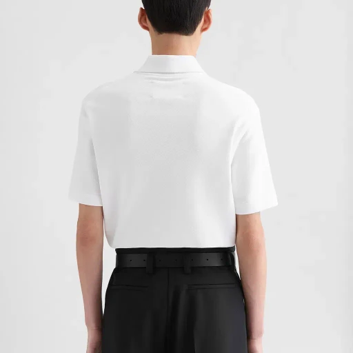 Cotton Piquet Polo T-Shirt