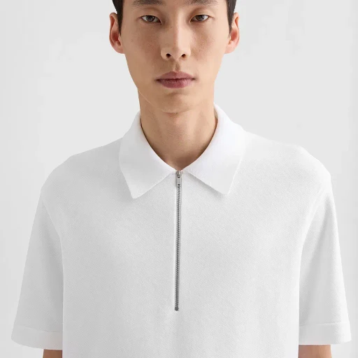 Cotton Piquet Polo T-Shirt