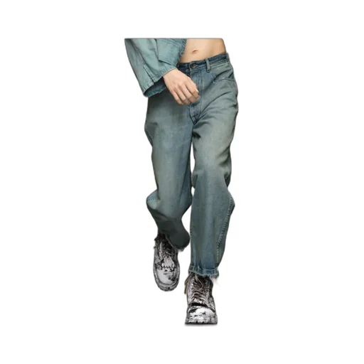 Maison Margiela Distressed High-Waist Jeans
