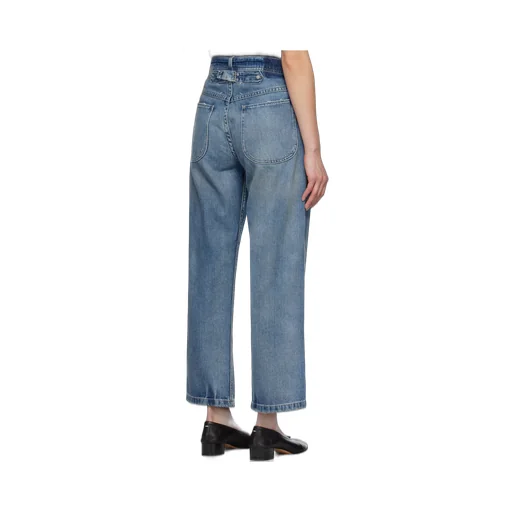 Maison Margiela Distressed High-Waist Jeans