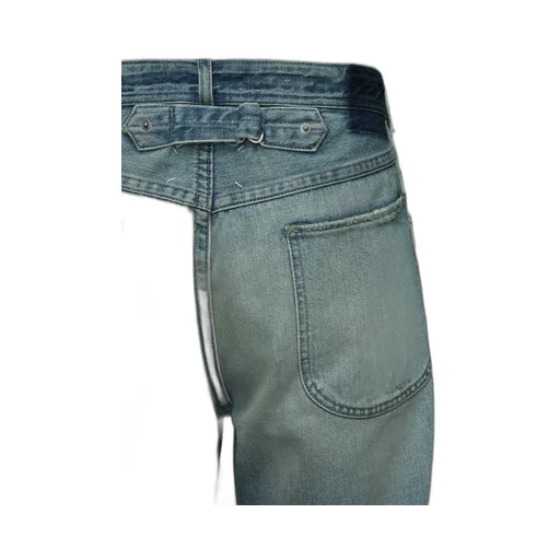 Maison Margiela Distressed High-Waist Jeans