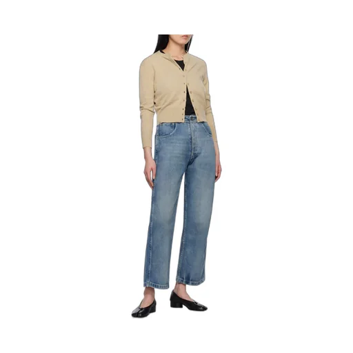 Maison Margiela Distressed High-Waist Jeans