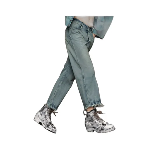 Maison Margiela Distressed High-Waist Jeans