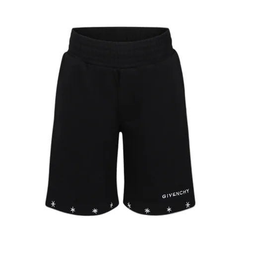 Givenchy Kids Logo Shorts With Star Detail