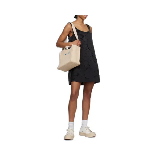 Marni Tropicalia Logo Embroidered Small Tote Bag