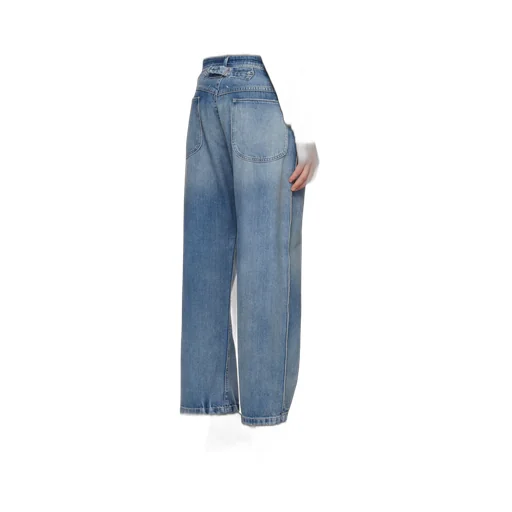 Maison Margiela Distressed High-Waist Jeans