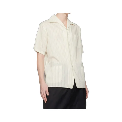 Short-Sleeve Silk Shirt