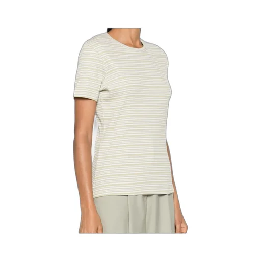 Striped Ribbed T-Shirt