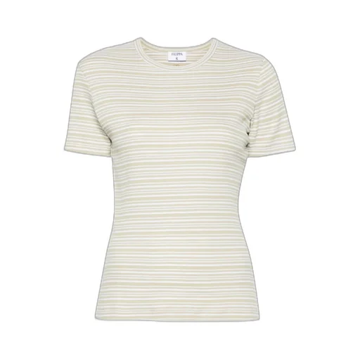 Striped Ribbed T-Shirt