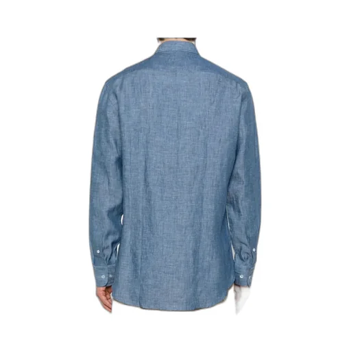 Etro Logo Embroidered Long Sleeved Shirt