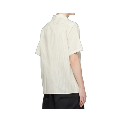 Short-Sleeve Silk Shirt