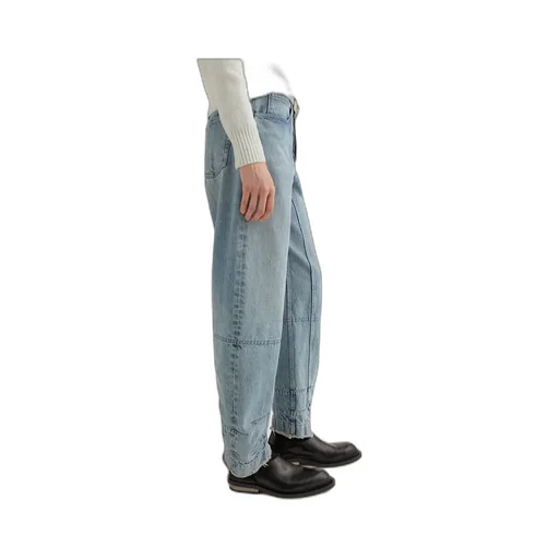 Jil Sander Tapered-Leg Frayed-Hem Jeans
