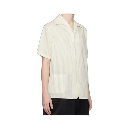 Short-Sleeve Silk Shirt