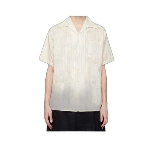 Short-Sleeve Silk Shirt