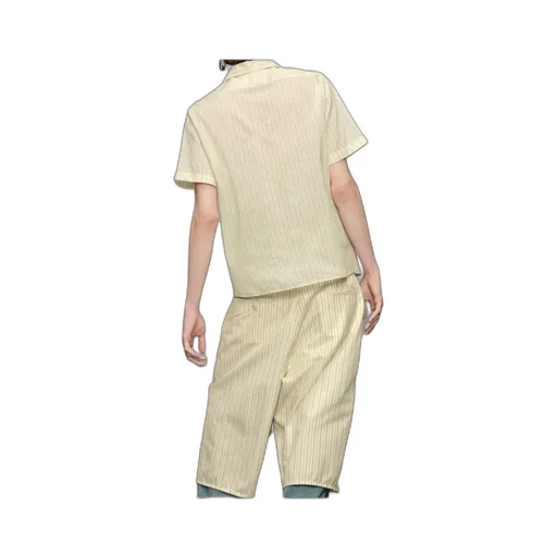 Short-Sleeve Silk Shirt