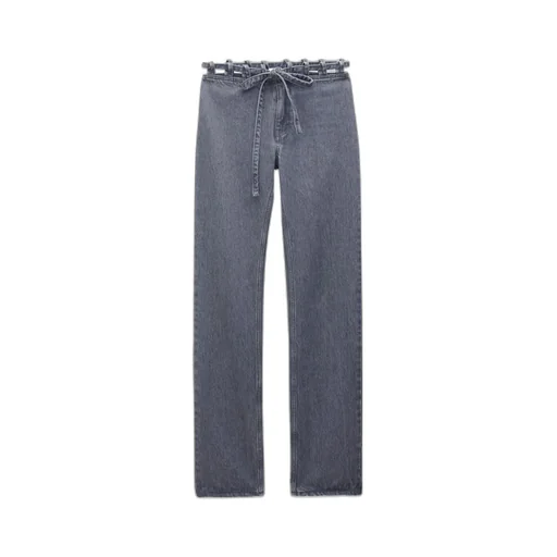 Lace Waist Jeans