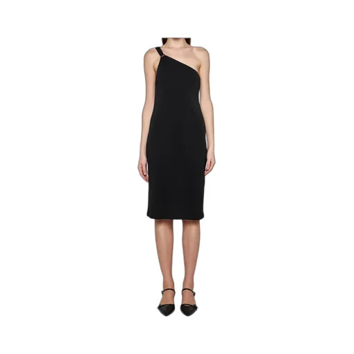 One-Shoulder Midi Dress