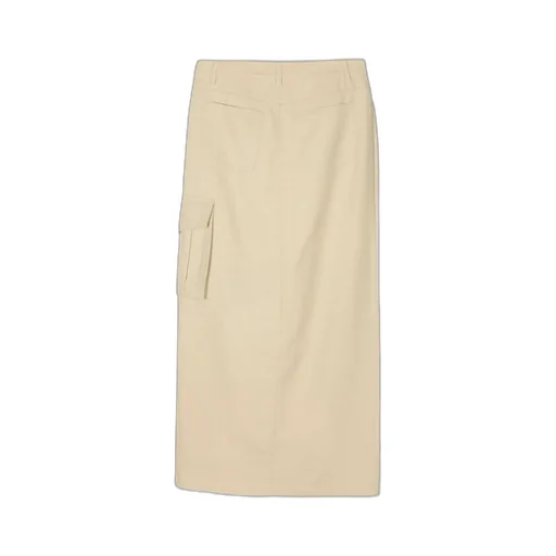 Slitted Maxi Skirt