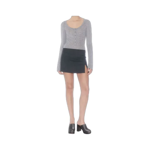 Tailored Mini Skirt