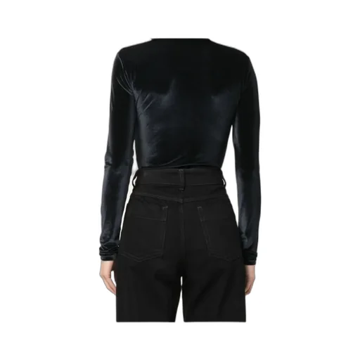 Zip-Up Velvet Body