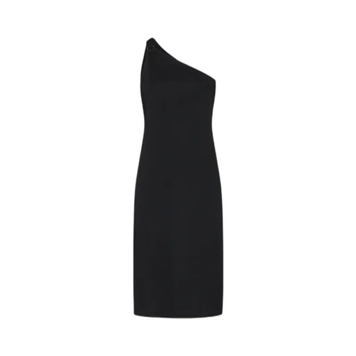 One-Shoulder Midi Dress
