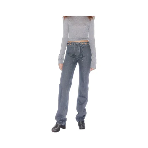 Lace Waist Jeans