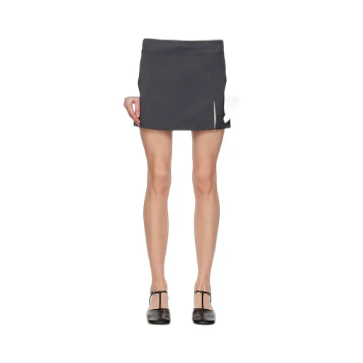 Tailored Mini Skirt
