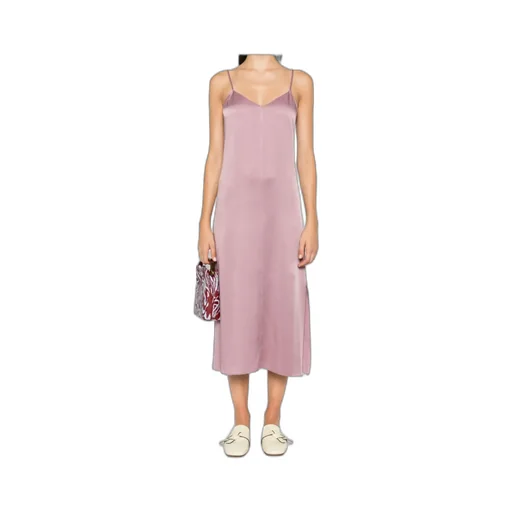 Satin Midi Dress