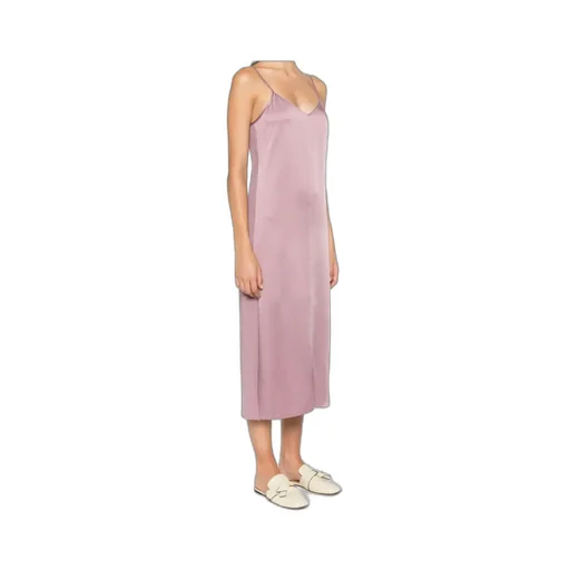 Satin Midi Dress