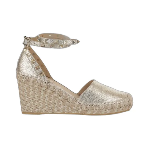 Studded Wedge Heels