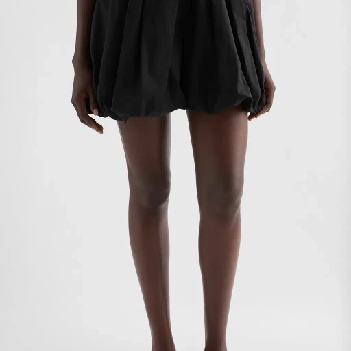 Cotton Poplin Balloon Shorts