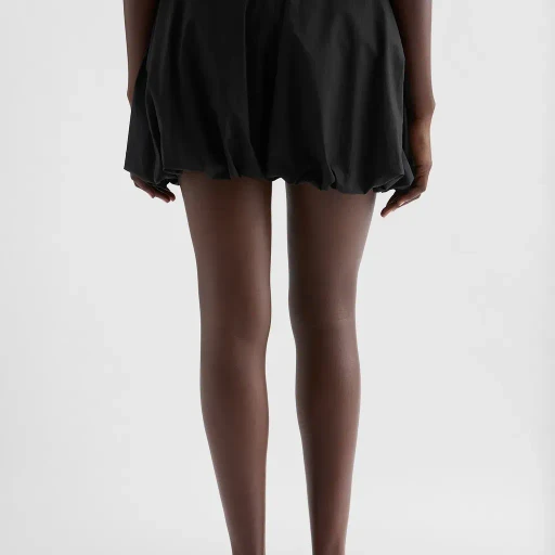 Cotton Poplin Balloon Shorts
