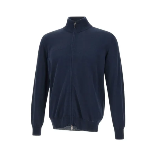 Kangra High Collar Zip Knitwear
