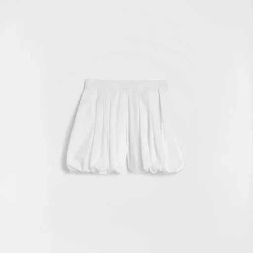 Cotton Poplin Balloon Shorts