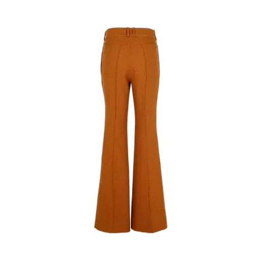 Patou Crease Detailed Flared Pants