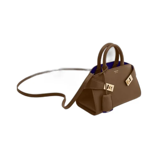 Ferragamo Mini Hug Top Handle Bag