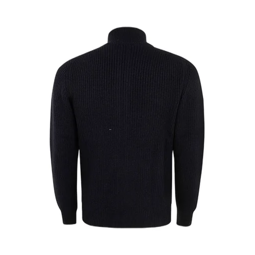 Zippered Sweater Cardigan