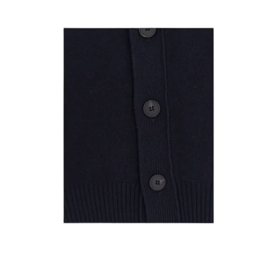 Buttoned Wool Cardigan