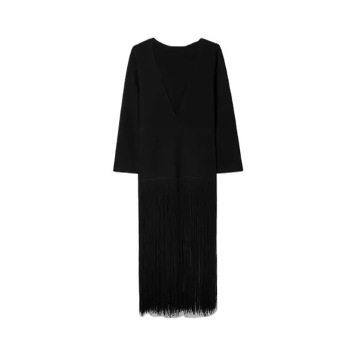 Khaite Paley V-Back Maxi Dress