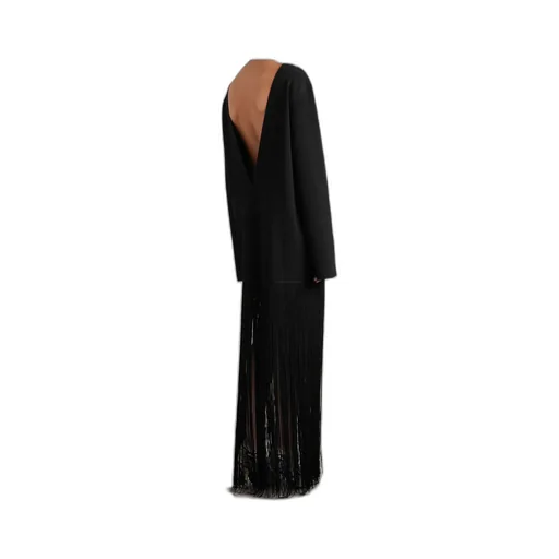 Khaite Paley V-Back Maxi Dress