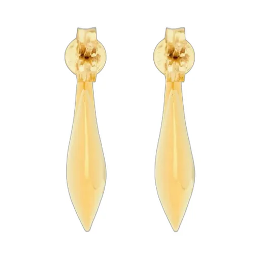 Saint Laurent Teardrop Hoop Earrings
