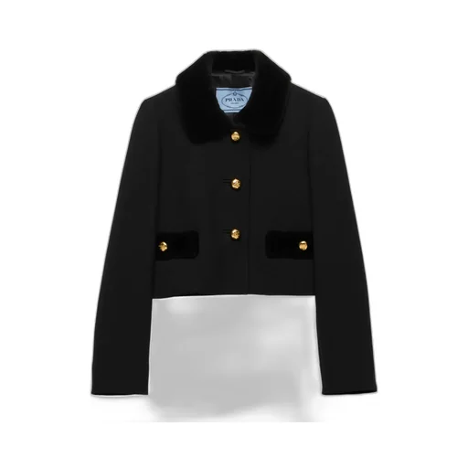 Prada Button-Up Cropped Jacket