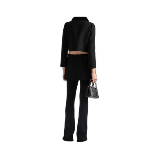 Prada Button-Up Cropped Jacket