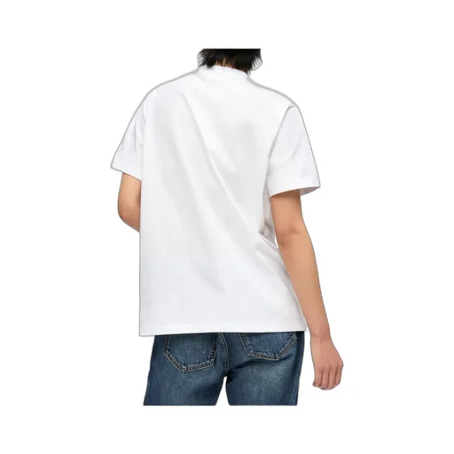 Ganni Logo Printed Crewneck T-Shirt