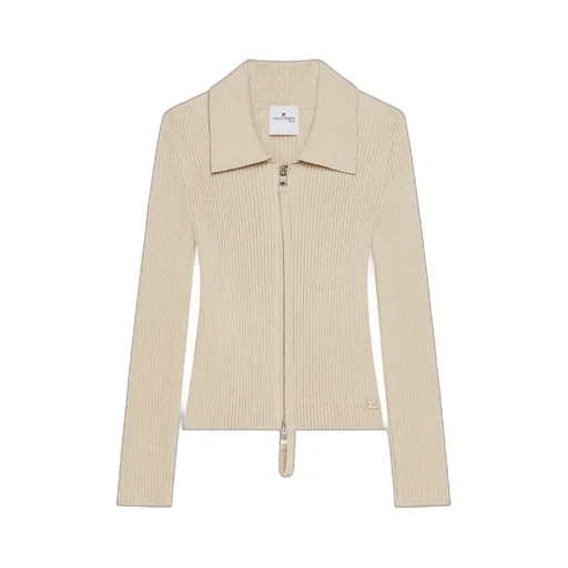 Zip-Up Cardigan